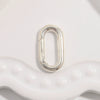 Wholesale Jewelry Silver 225 Sterling Fivepointed Star Oval Electroplated Necklace And Bracelet Buckle
