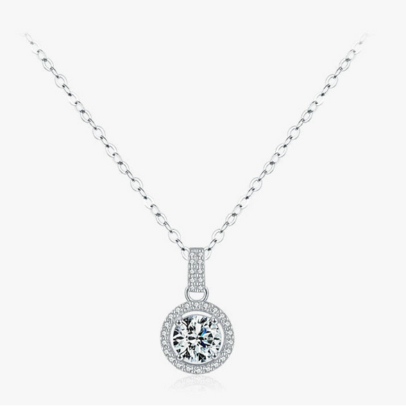 Wholesale Jewelry Silver 925 Sterling Geometric Mixed Gem Inlay Set With Precious Stones Cross Chain Women's Necklace