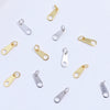 Wholesale Jewelry Silver 925 Sterling Lettering Plate Oval Double Hole Handmade Connecting Piece For Bracelet Necklace Accessories