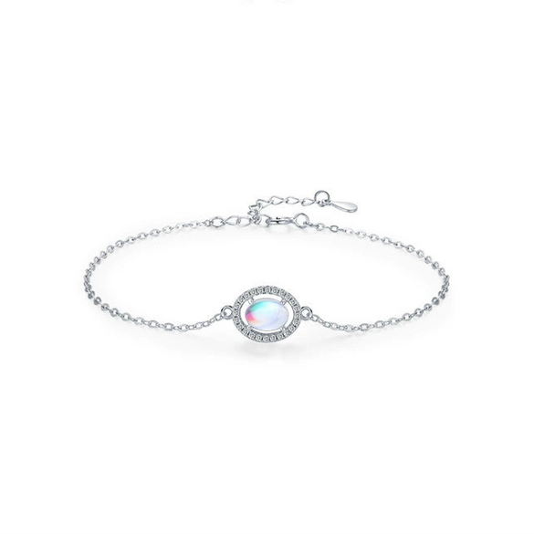 Wholesale Jewelry Silver 925 Sterling Micro Inlay Geometric Style Bracelet For Women