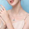 Wholesale Jewelry Silver Turtle Geometric Pendant Necklace With Electroplating Treatment