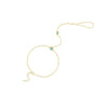 Wholesale Jewelry Silver Vintage Set With Turquoise Geometric Minimalist Electroplated And Gold Plated Women's Multilayer Stacked Bracelet And Ring