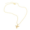 Wholesale Jewelry Simple Animal Zodiac Copper 18K Gold Plated Pendant Necklace