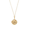 Wholesale Jewelry Simple Animal Zodiac Geometric Pattern Titanium Steel Pendant Necklace Electroplated Copper