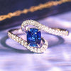 Wholesale Jewelry Simple Copper Geometric Ring Women's Electroplated