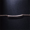 Wholesale Jewelry Simple Geometric Bracelet For Women Copper Goldplated With Artificial Gemstones And Semiprecious Stones