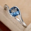 Wholesale Jewelry Simple Geometric Copper Bracelet And Ring With Inlaid Zircon