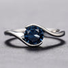 Wholesale Jewelry Simple Geometric Copper Bracelet And Ring With Inlaid Zircon