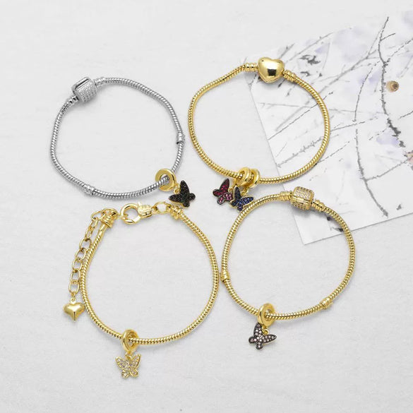 Wholesale Jewelry Simple Geometric Copper Electroplated Women's Bracelet