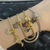 Wholesale Jewelry Simple Geometric Copper Electroplated Women's Bracelet