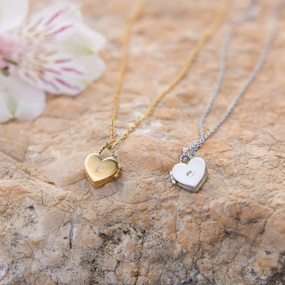 Wholesale Jewelry Simple Geometric Copper Electroplating Peach Heart Pendant Necklace