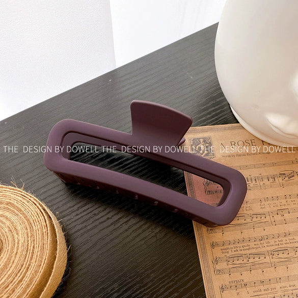 Wholesale Jewelry Simple Geometric Plastic Resin Hairpin Women's Hair Shark Clip