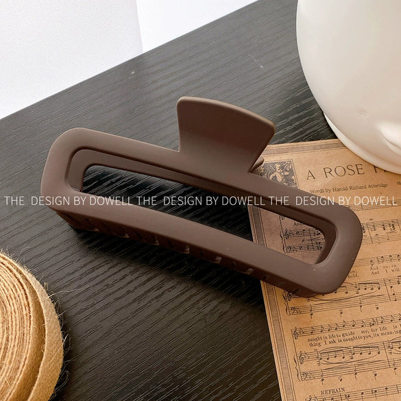 Wholesale Jewelry Simple Geometric Plastic Resin Hairpin Women's Hair Shark Clip