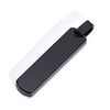 Wholesale Jewelry Simple Geometric Rectangular Stainless Steel And Titanium Steel Pendant Necklace With Lettering For Men