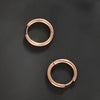 Wholesale Jewelry Simple Geometric Titanium Steel And Stainless Steel Earrings For Women