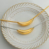 Wholesale Jewelry Simple Geometric 316L Stainless Steel Gold Plated Pendant Necklace Unisex