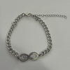Wholesale Jewelry Simple Infinite Love Women's Copper Bracelet With Electroplating And Letters Numbers Text Pattern