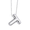 Wholesale Jewelry Simple Letter Copper Ochain Pendant Necklace Electroplated