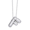Wholesale Jewelry Simple Letter Copper Ochain Pendant Necklace Electroplated