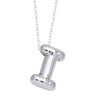 Wholesale Jewelry Simple Letter Copper Ochain Pendant Necklace Electroplated