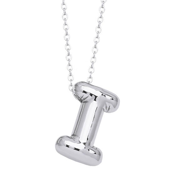 Wholesale Jewelry Simple Letter Copper Ochain Pendant Necklace Electroplated