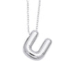 Wholesale Jewelry Simple Letter Copper Ochain Pendant Necklace Electroplated