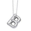 Wholesale Jewelry Simple Letter Copper Ochain Pendant Necklace Electroplated