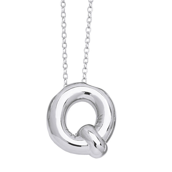 Wholesale Jewelry Simple Letter Copper Ochain Pendant Necklace Electroplated