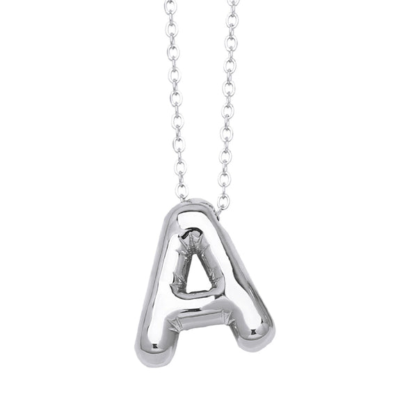 Wholesale Jewelry Simple Letter Copper Ochain Pendant Necklace Electroplated