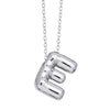 Wholesale Jewelry Simple Letter Copper Ochain Pendant Necklace Electroplated