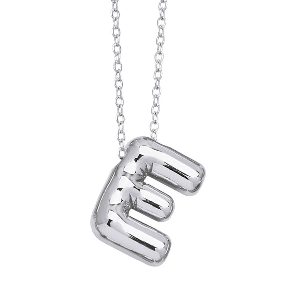 Wholesale Jewelry Simple Letter Copper Ochain Pendant Necklace Electroplated