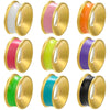 Wholesale Jewelry Simple Round Copper Beads Electroplated Drop Oil Accessories