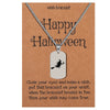 Wholesale Jewelry Simple Style Classic Style Halloween Pattern 304 Stainless Steel Pendant Necklace