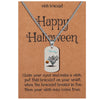 Wholesale Jewelry Simple Style Classic Style Halloween Pattern 304 Stainless Steel Pendant Necklace