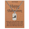 Wholesale Jewelry Simple Style Classic Style Halloween Pattern 304 Stainless Steel Pendant Necklace