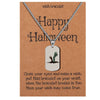 Wholesale Jewelry Simple Style Classic Style Halloween Pattern 304 Stainless Steel Pendant Necklace
