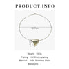 Wholesale Jewelry Simple Style Classic Style Heart Shape 316L Stainless Steel  18K Gold Plated Irregular Plating Choker