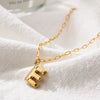 Wholesale Jewelry Simple Style Classic Style Letter 304 Stainless Steel Plating Chain Pendant Necklace
