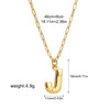Wholesale Jewelry Simple Style Classic Style Letter 304 Stainless Steel Plating Chain Pendant Necklace