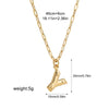 Wholesale Jewelry Simple Style Classic Style Letter 304 Stainless Steel Plating Chain Pendant Necklace