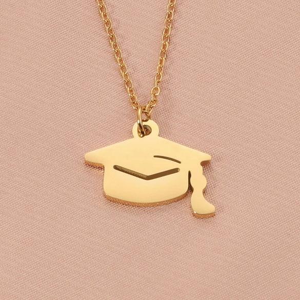 Wholesale Jewelry Simple Style Classic Style Customization Laser Engraving Solid Color 304 Stainless Steel Pendant Necklace