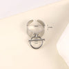 Wholesale Jewelry Simple Style Classic Style Solid Color 304 Stainless Steel Rings