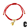 Wholesale Jewelry Simple Style Copper Goldplated Fruit Pattern Bracelet