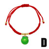 Wholesale Jewelry Simple Style Copper Goldplated Fruit Pattern Bracelet