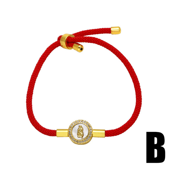 Wholesale Jewelry Simple Style Copper Star Pendant Electroplated Bracelet For Women