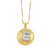 Wholesale Jewelry Simple Style Cross Copper Real Gold Plated Necklace