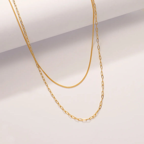 Wholesale Jewelry Simple Style Geometric Solid Color Titanium Steel Necklace