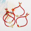 Wholesale Jewelry Simple Style Heart Shaped Copper Goldplated Electroplating Bracelet