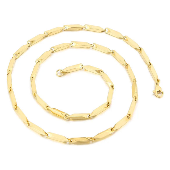 Wholesale Jewelry Simple Style Solid Color 304 Stainless Steel Necklace