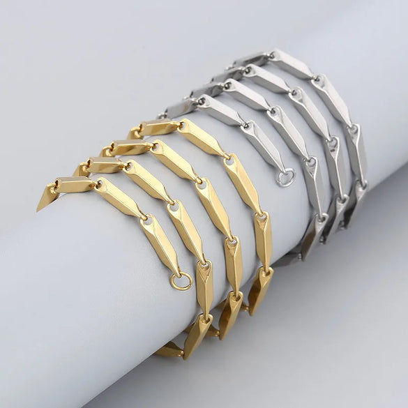 Wholesale Jewelry Simple Style Solid Color 304 Stainless Steel Necklace